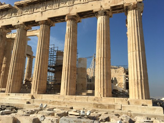 The Columns of The Parthenon