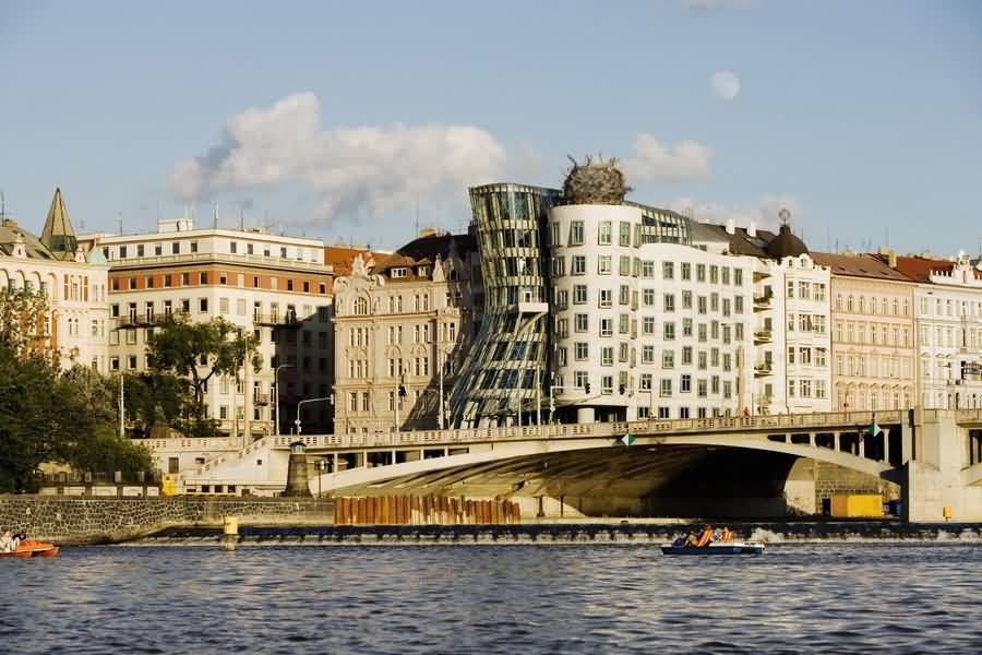 The Dancing House View Across River