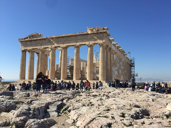 The Parthenon View From The Front