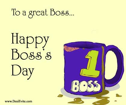 To A Great Boss Happy Boss Day Number 1 Boss Cup Picture