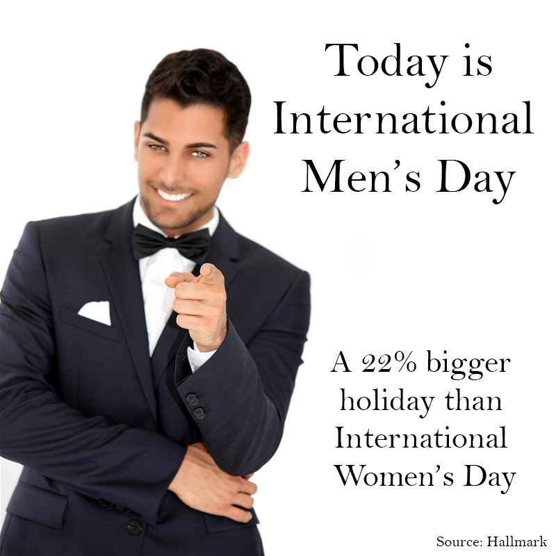 Today is International Men’s Day picture