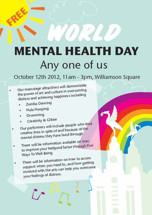 World Mental Health Day Any One of Us