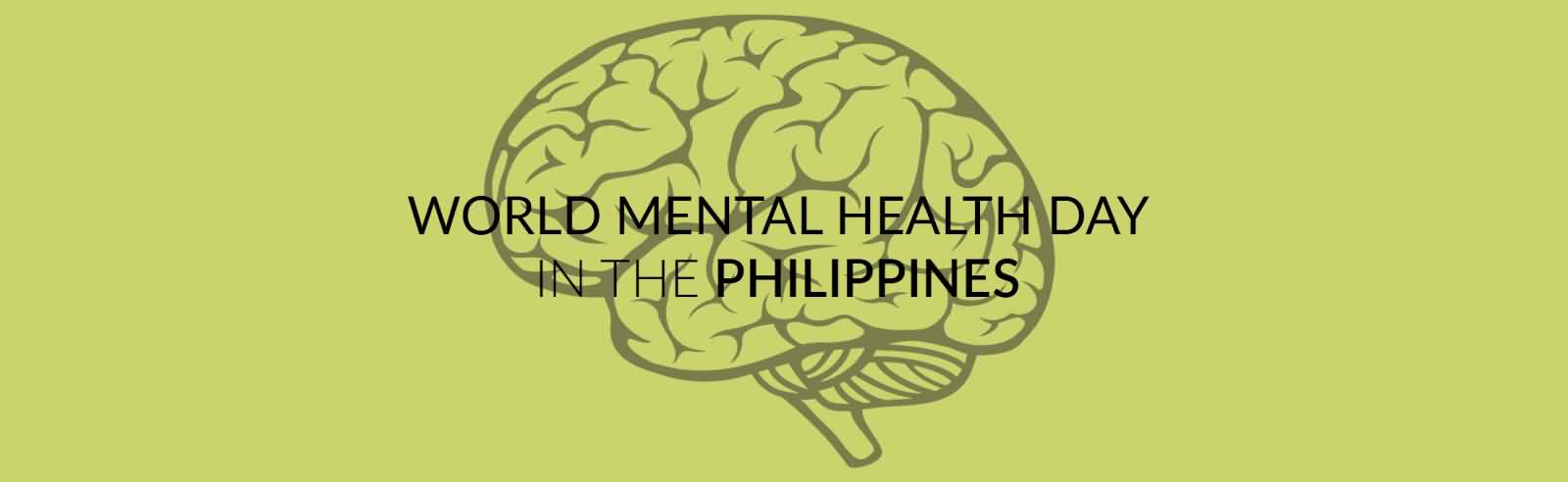 World Mental Health Day In The Philippines Human Brain Header Image