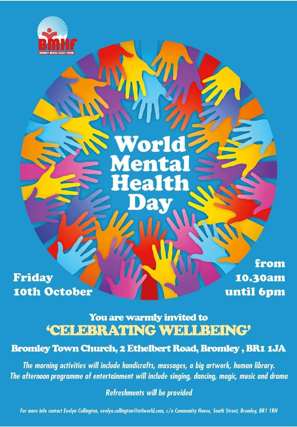 World Mental Health Day You Are Warmy Invited To Celebrating Well Being