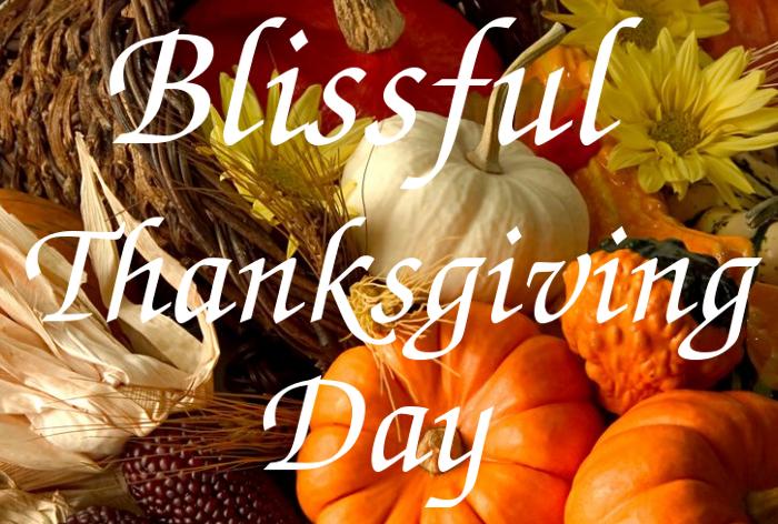 Blissful Thanksgiving Day Wishes Picture