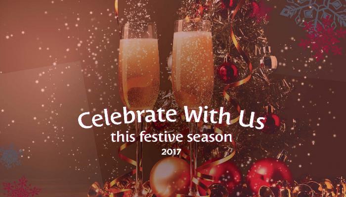 Celebrate with us this festive season 2017