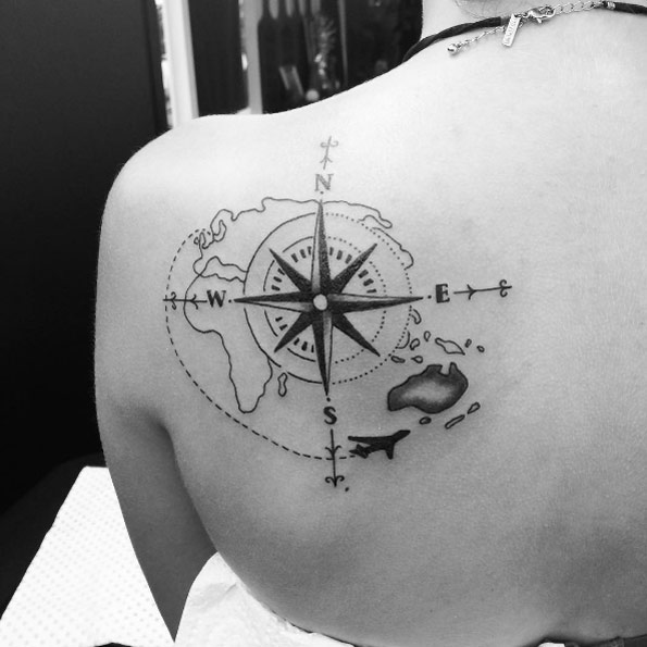 101+ Best Travel Tattoo Designs and Ideas