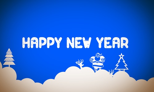 Happy New Year clipart image