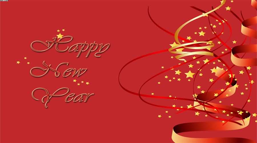 Happy New Year wishes card image