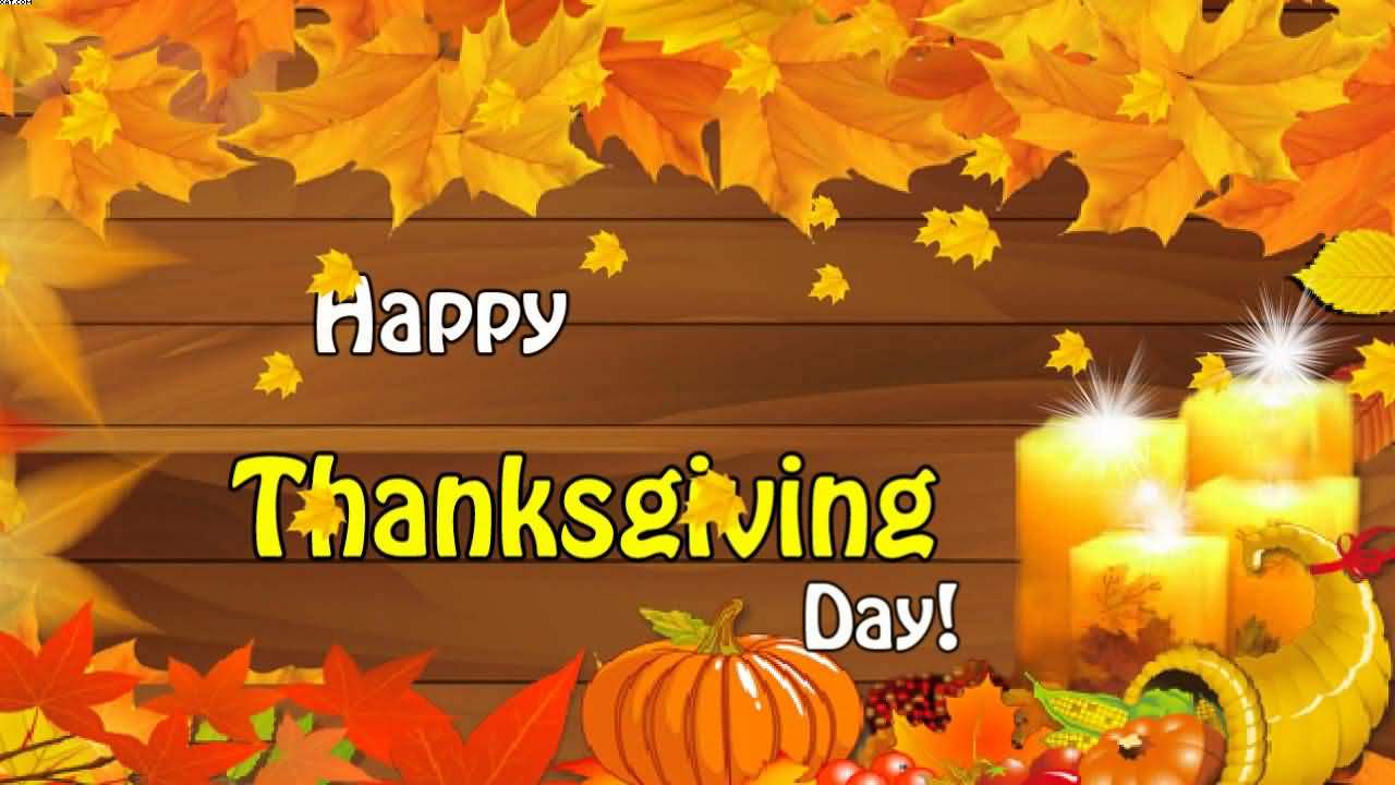 Happy Thanksgiving Day Wishes Greeting card