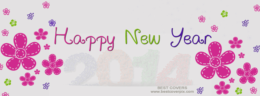 Happy new year facebook cover picture
