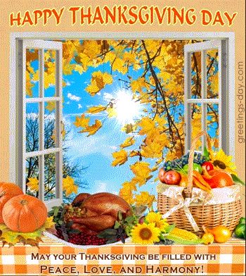 Happy thanksgiving greeting ecard