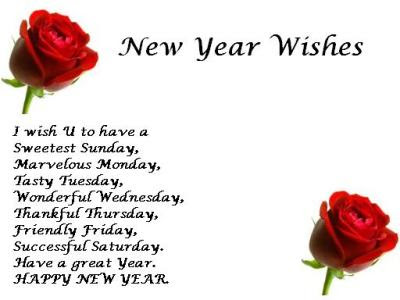 Have a great year Happy New Year wishes card