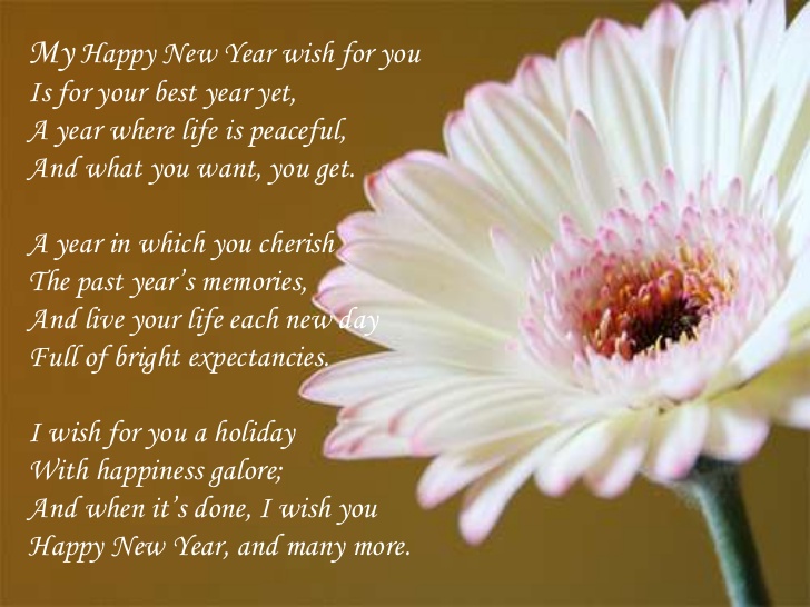 My Happy new year wish for you