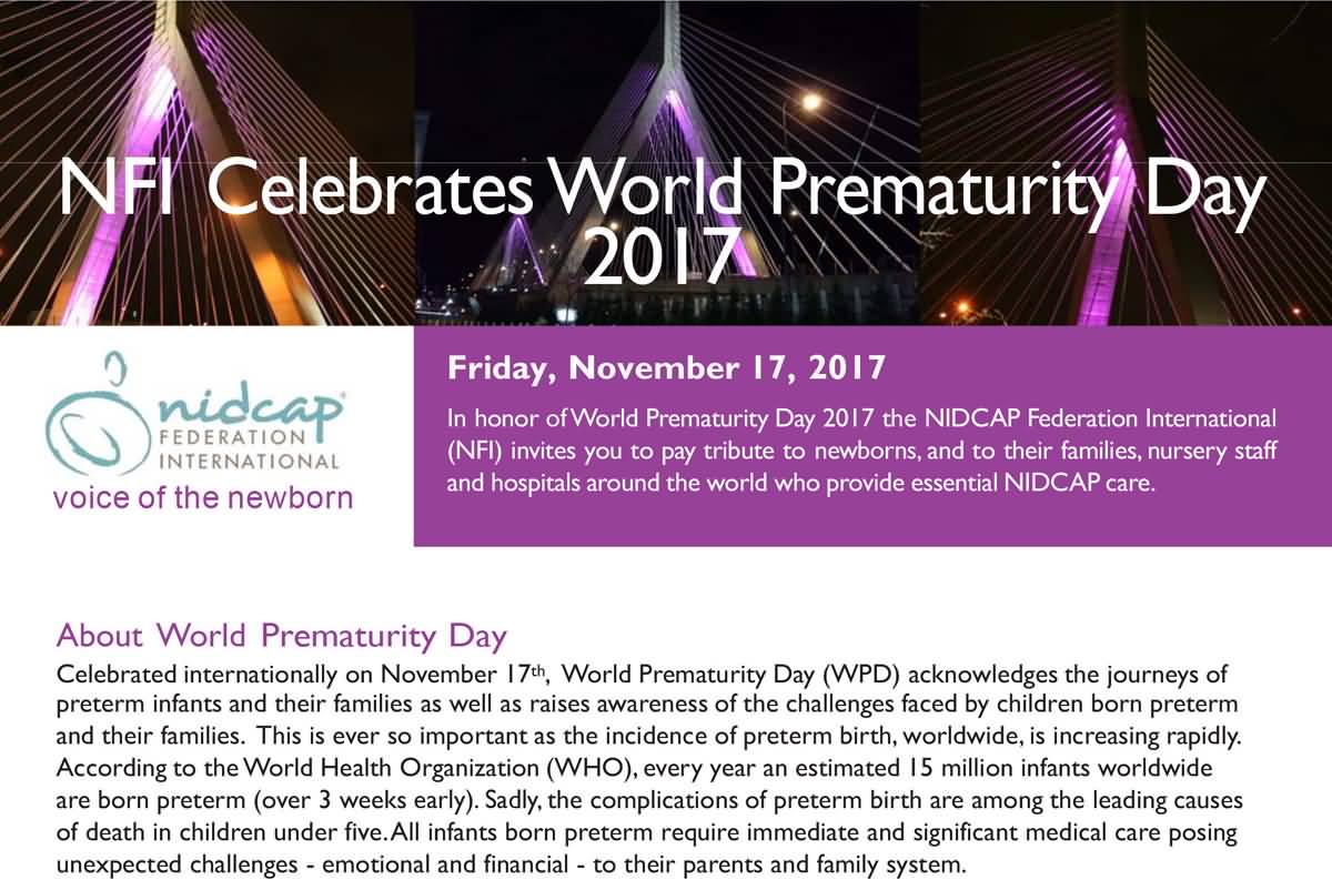NFI Celebrates World Prematurity Day 2017