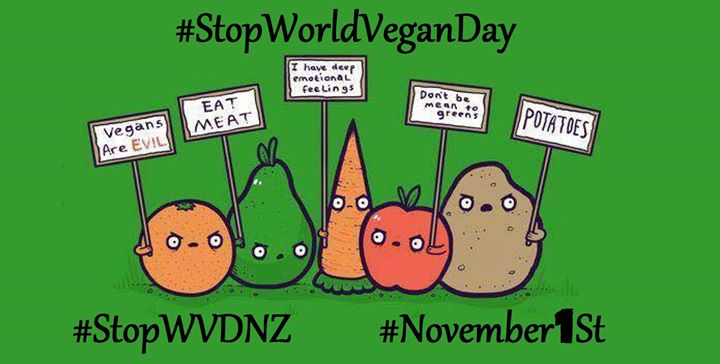 Stop World Vegan Day