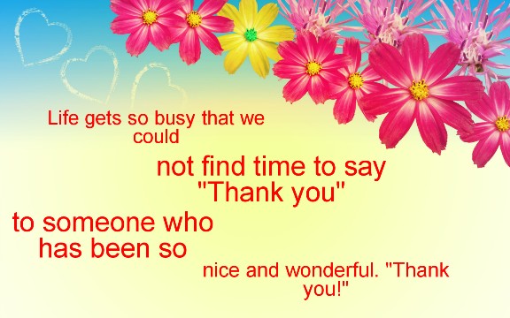 Thank You Flower greeting card