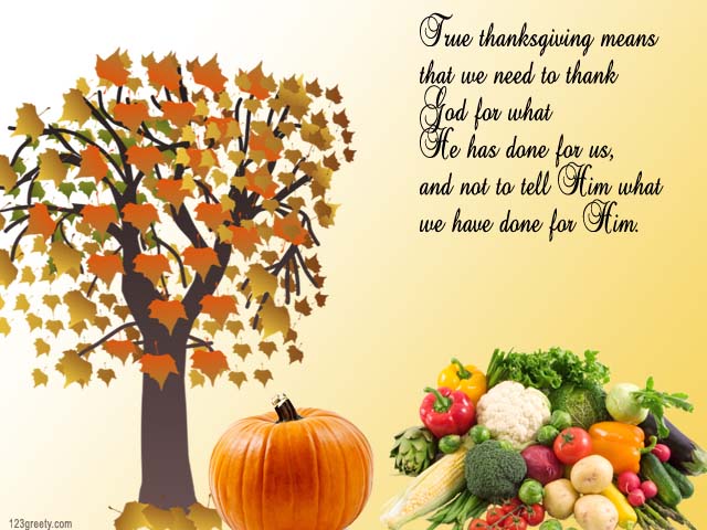 Thanksgiving Day True thanksgiving meaning image