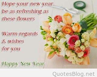 Warm regards wishes for you Happy New Year