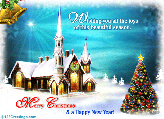 Wishing you all the joys of this beautiful season Merry Christmas and a happy new year