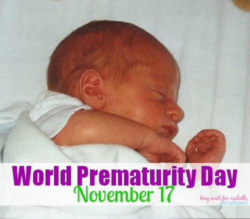 World Prematurity Day November 17 Premature Kid Picture