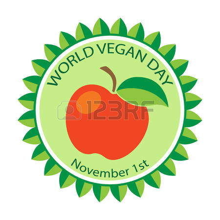 World Vegan Day November 1st Clipart