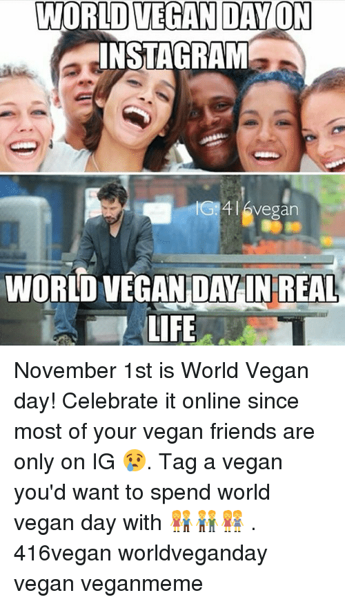 World Vegan Day On Instagram