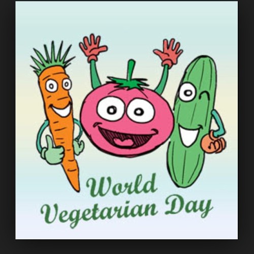 World Vegantarian Day Happy Vegetables clipart