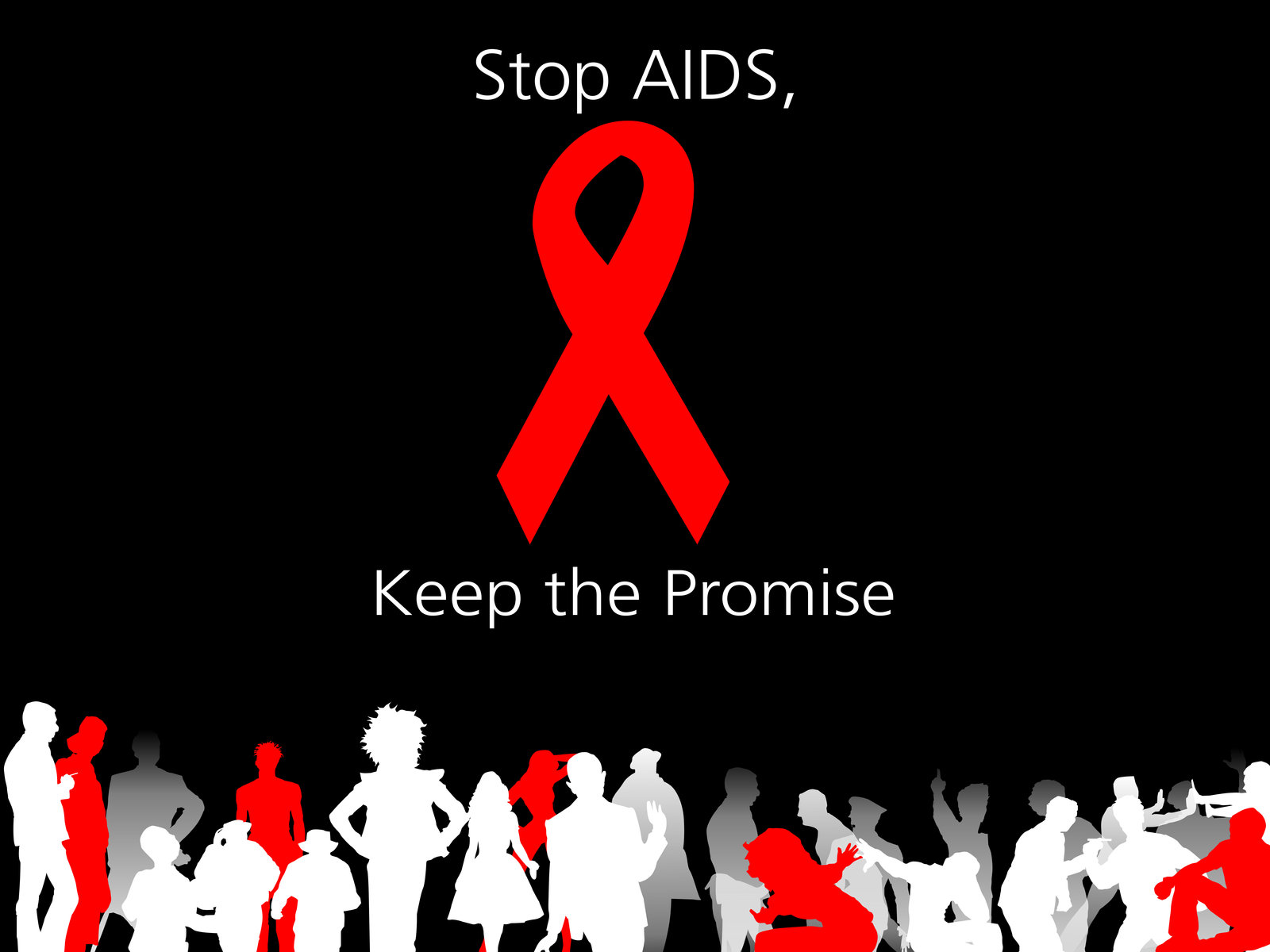 Stop The Aids Keep The Promise World Aids Day picture