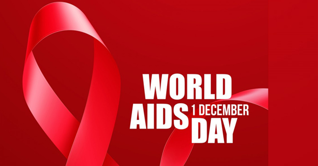 World AIDS Day december 1 awareness red ribbon image