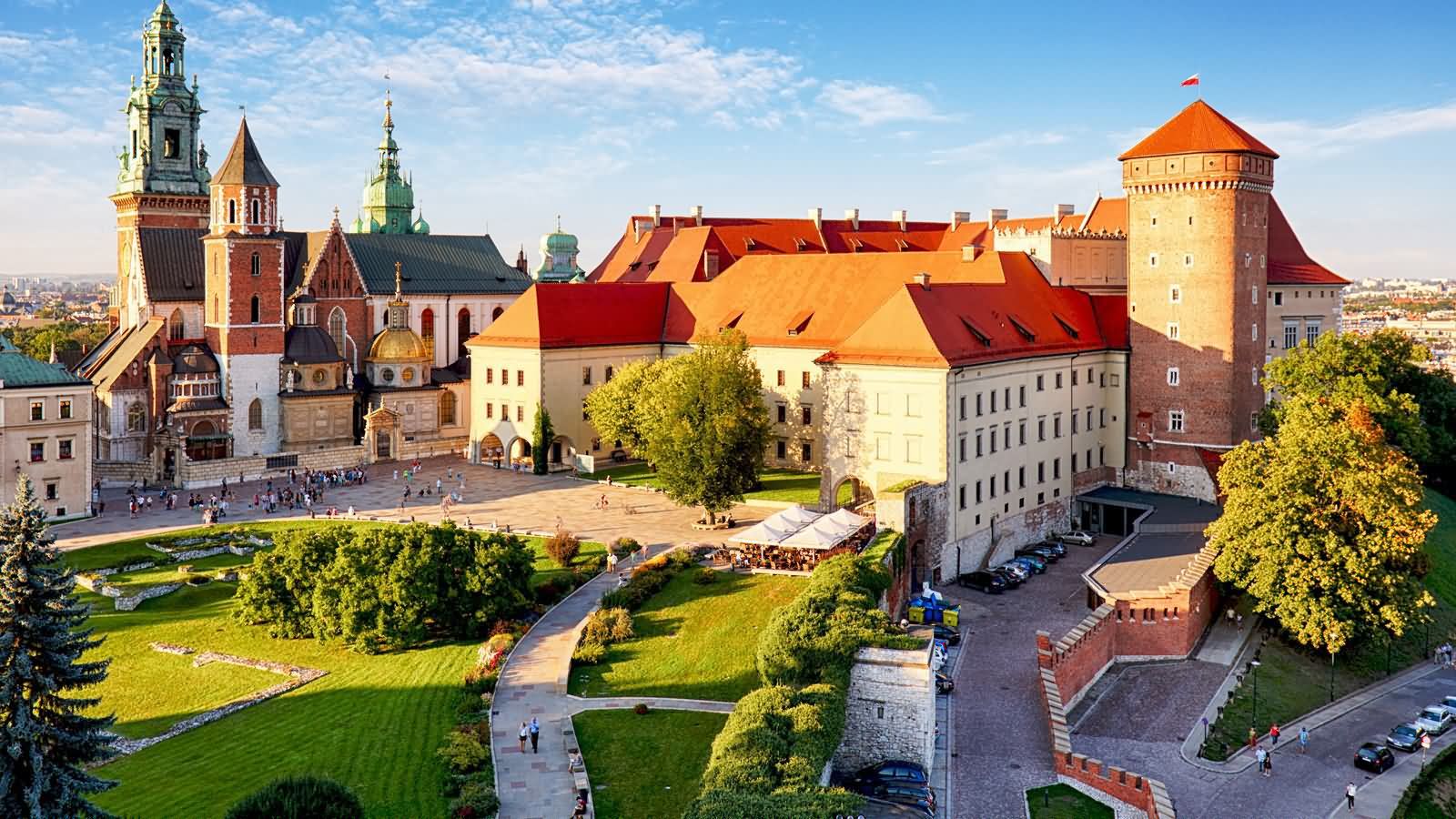 Adorable View Of The Wawel Castle In Krakow