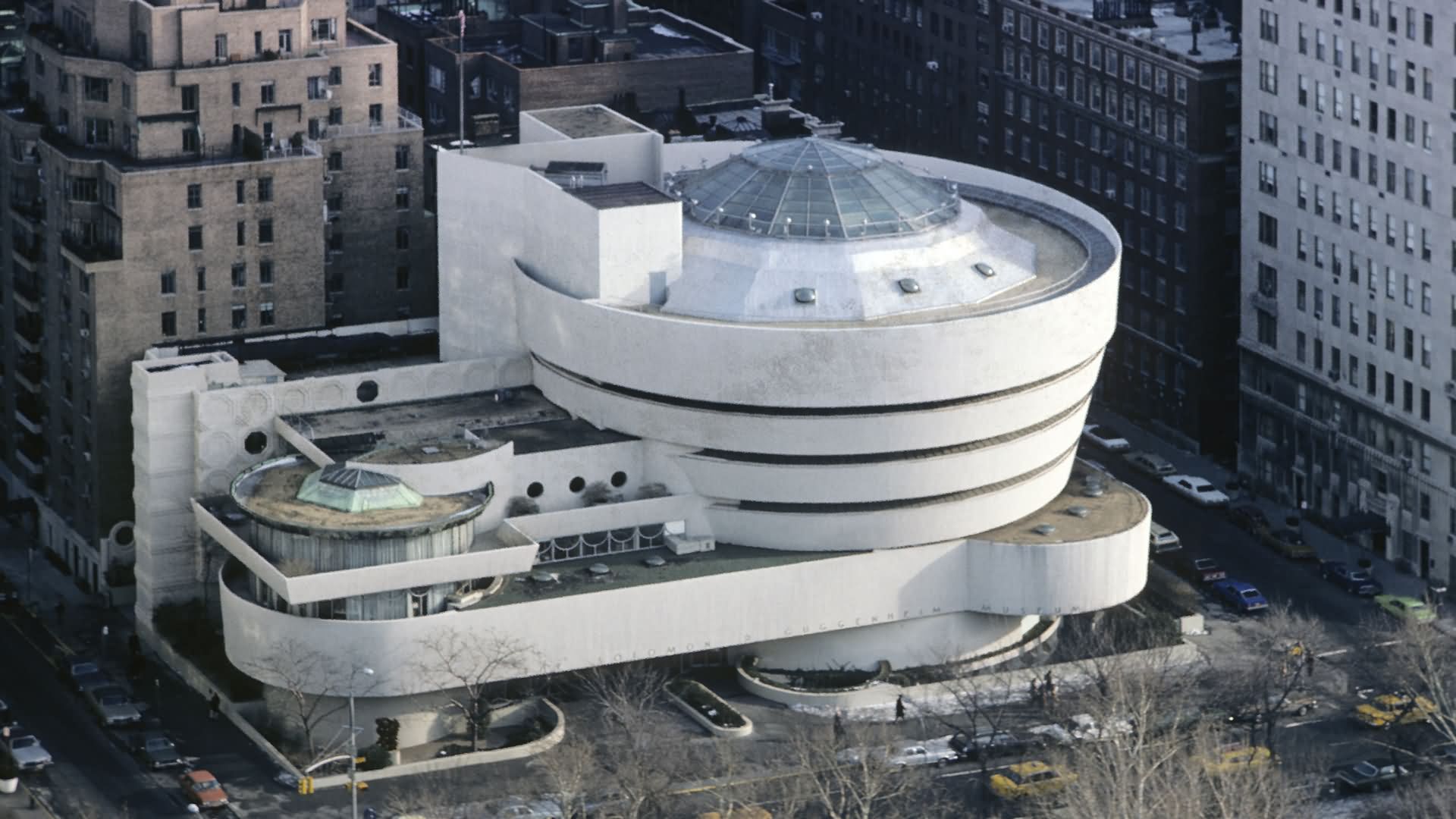 Aerial View Of The Guggenheim Museum
