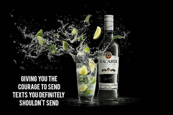 Alcohol Giving You The Courage To Send Texts You Definitely Shouldn’t Send Funny Alcohol