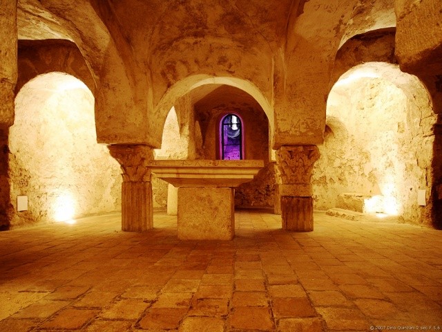 Altar Inside The Basilica of San Clemente