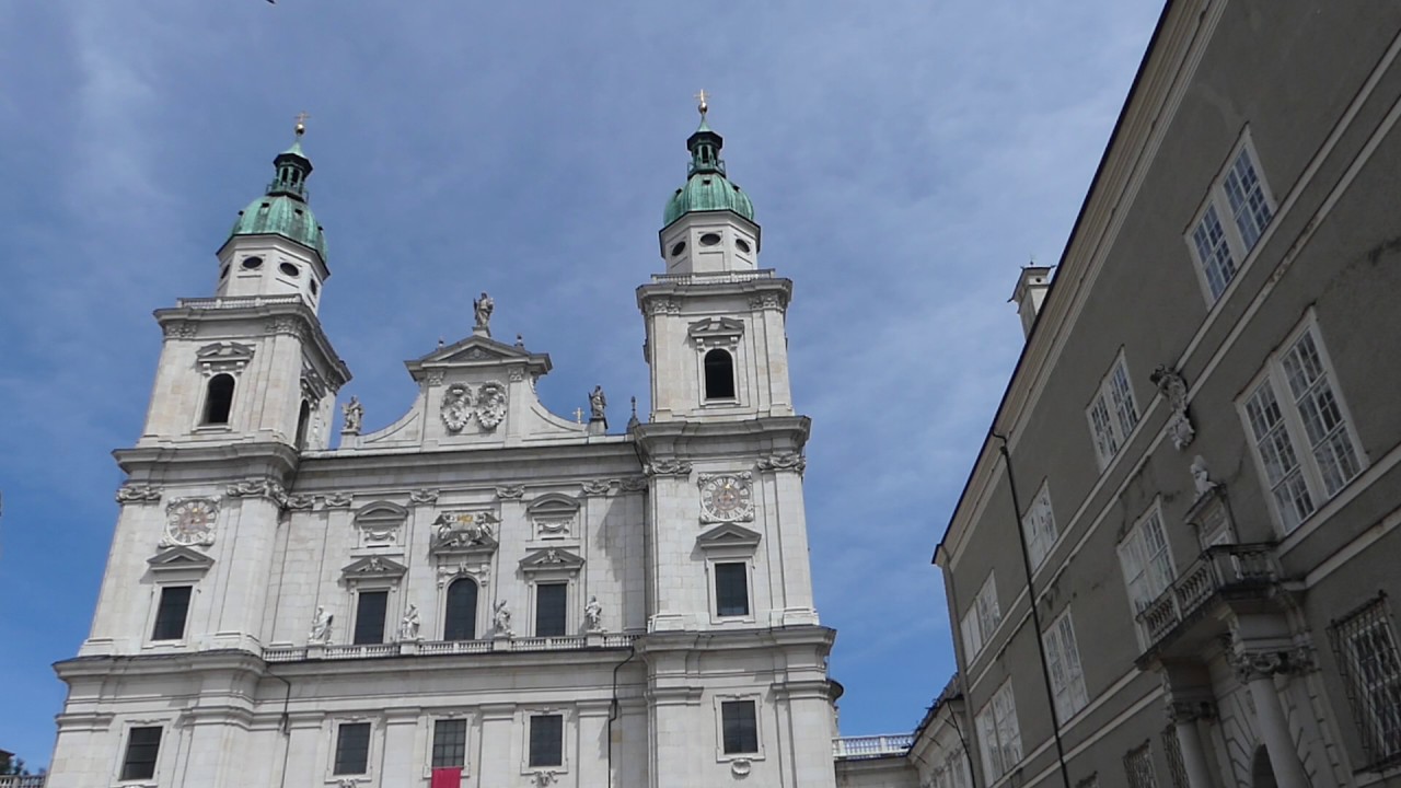 Amazing Exterior View Of The Salzburger Dom