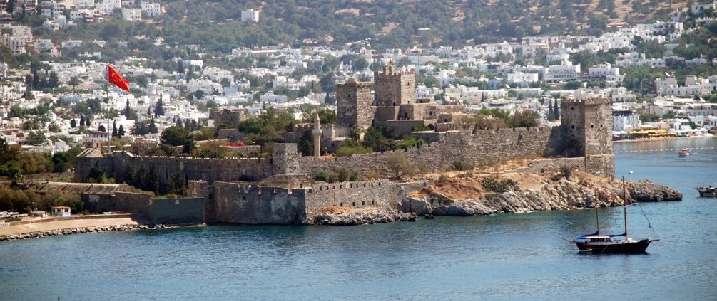 Amazing View Of The Bodrum Castle In Turkey