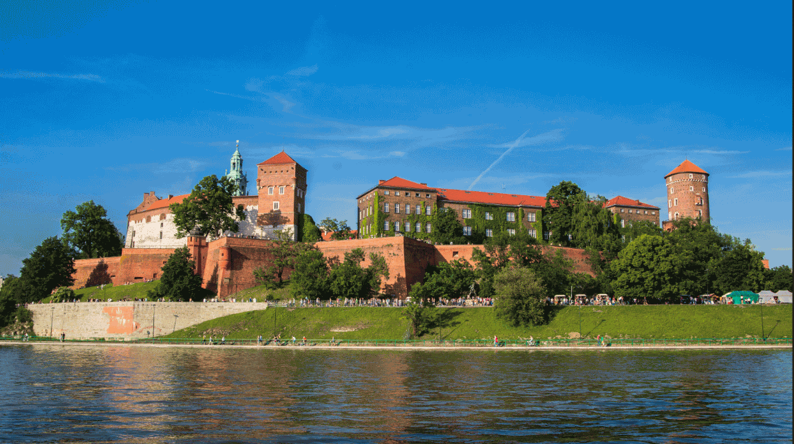 Another Back Side View Of The Wawel Castle