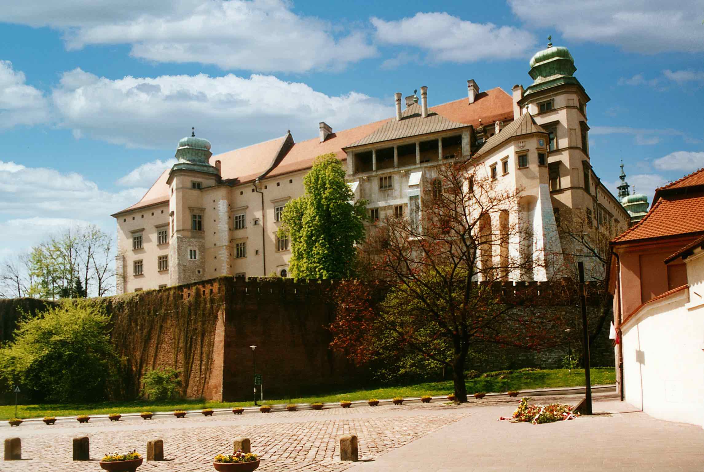 Back Side Of The Wawel Castle In Krakow