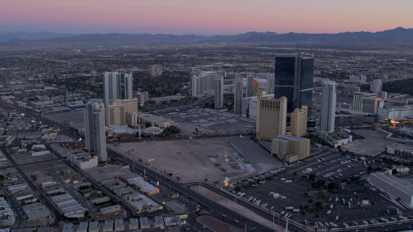 Beautiful City View From The Stratosphere Tower