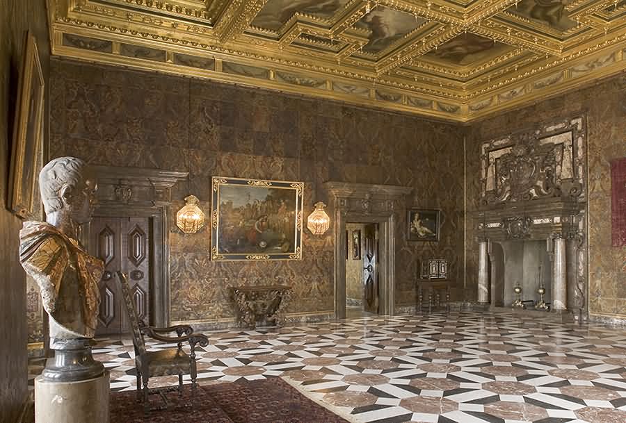 Beautiful Room Inside The Wawel Castle