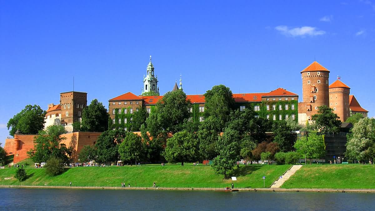 Beautiful Scenery Of The Wawel Castle