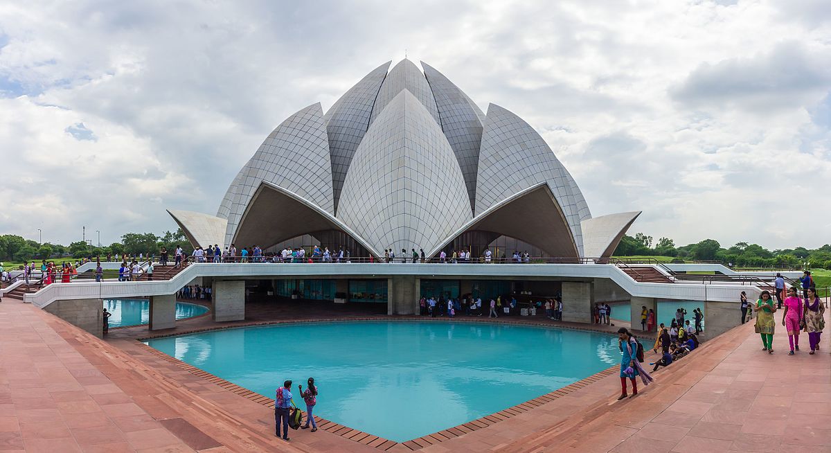 Beautiful View Of The Lotus Temple