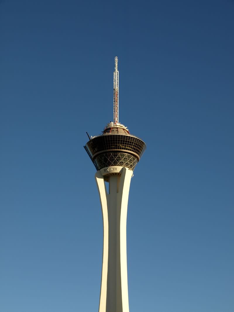 Beautiful View Of The Stratosphere Tower In Las Vegas