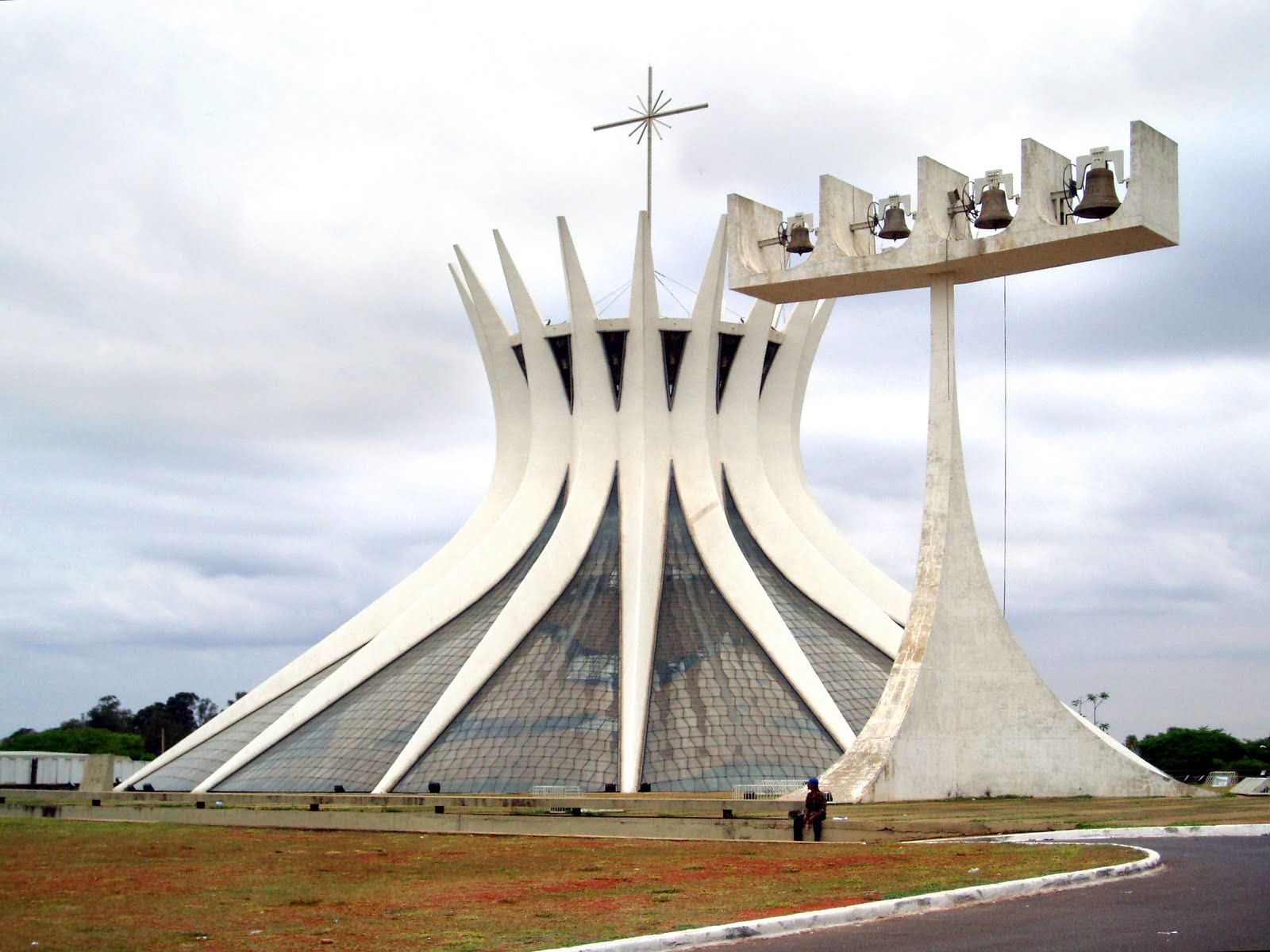 Bells Tower And Cathedral of Brasília View