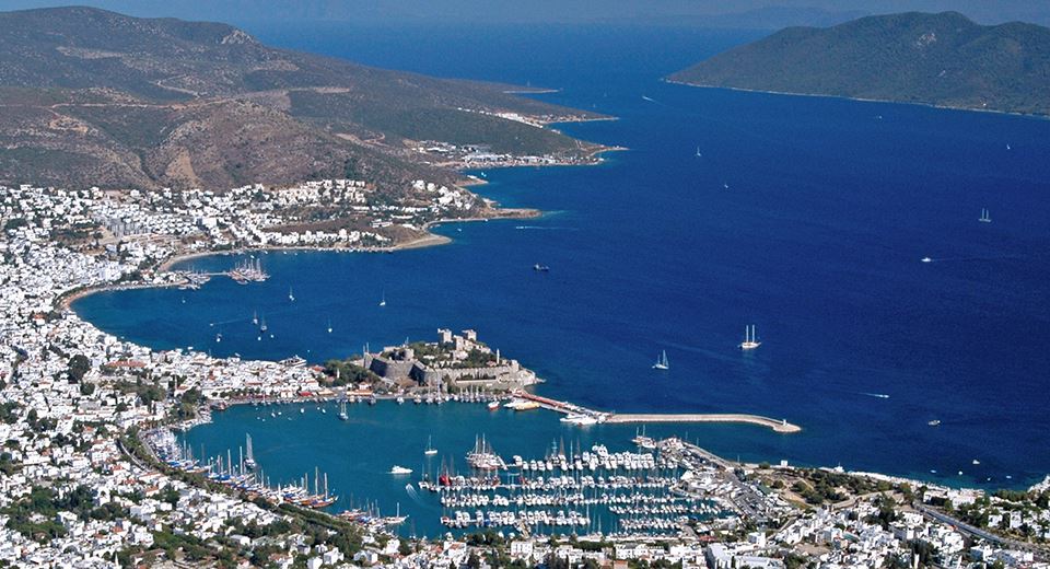 Bird Eye View Of The Bodrum Castle