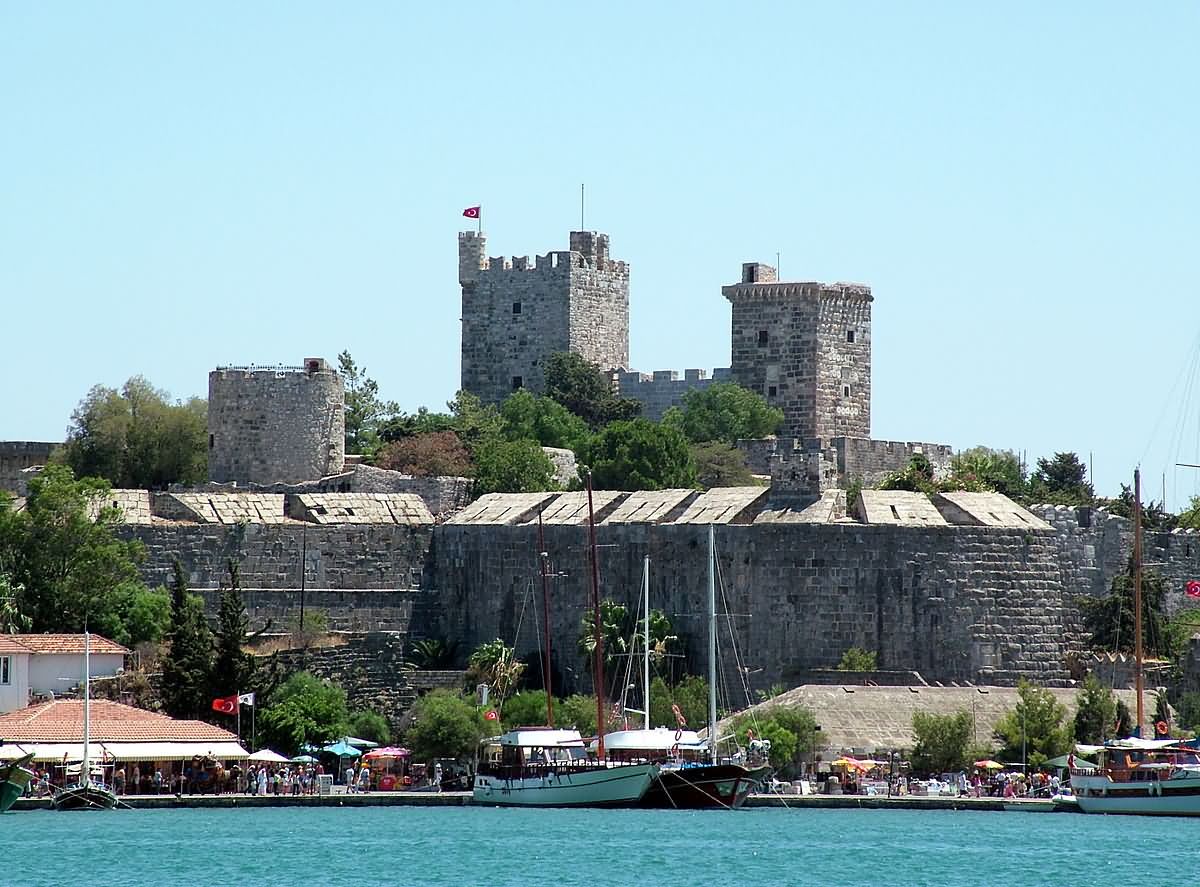 Bodrum Castle In Turkey
