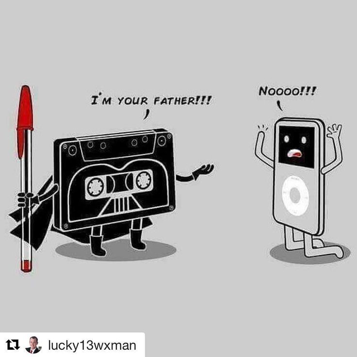 Cassette Is Father Of Ipod Funny Technology