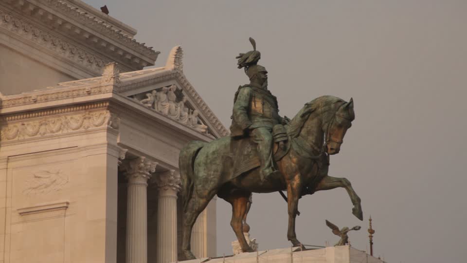 Closeup Of The Victor Emmanuel II Monument