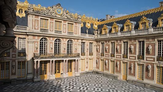 Courtyard Of Palace of Versailles