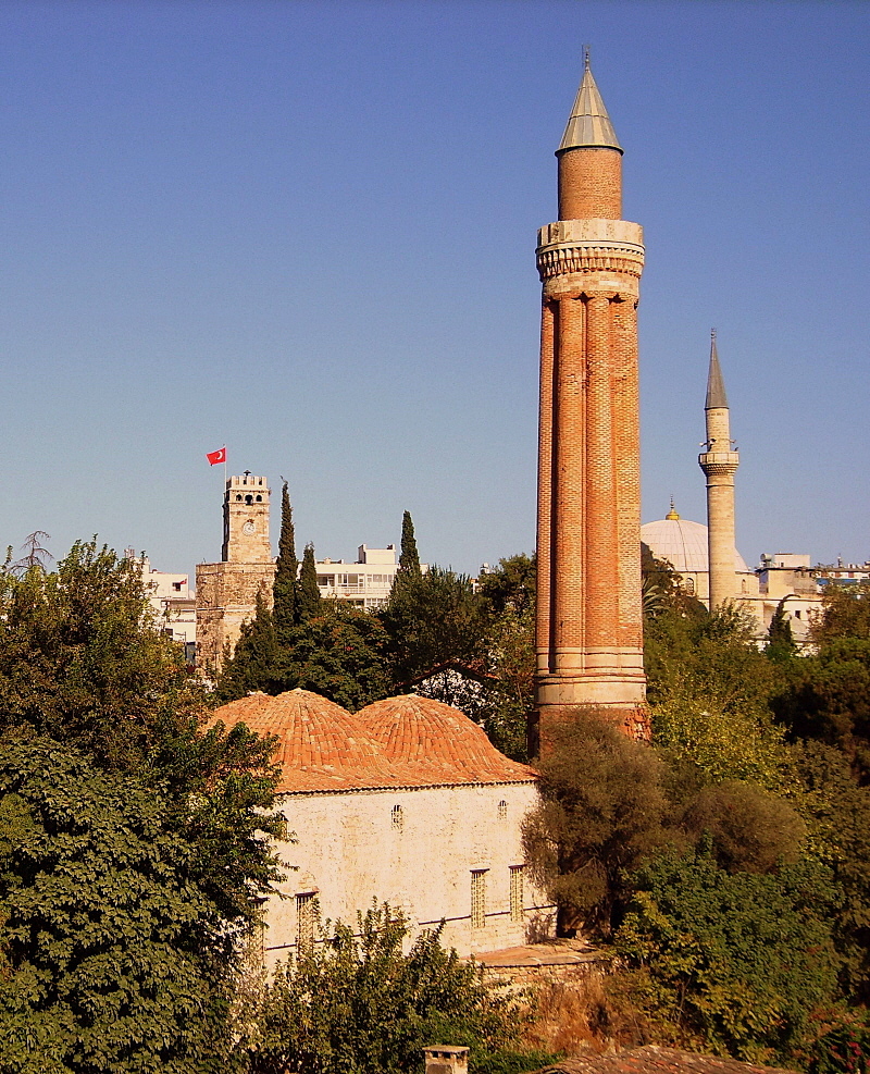 Day Time View Of The Yivli Minare Mosque